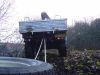  but we planned ahead and had the unimog on hand...
